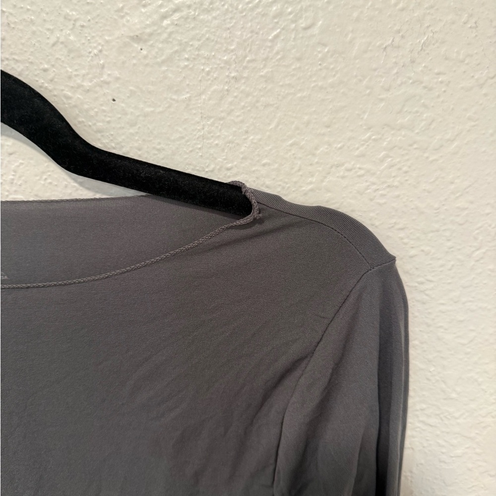 AMB Designs Second Skin Long Sleeve Blue Top, One Size - Picture 4 of 5